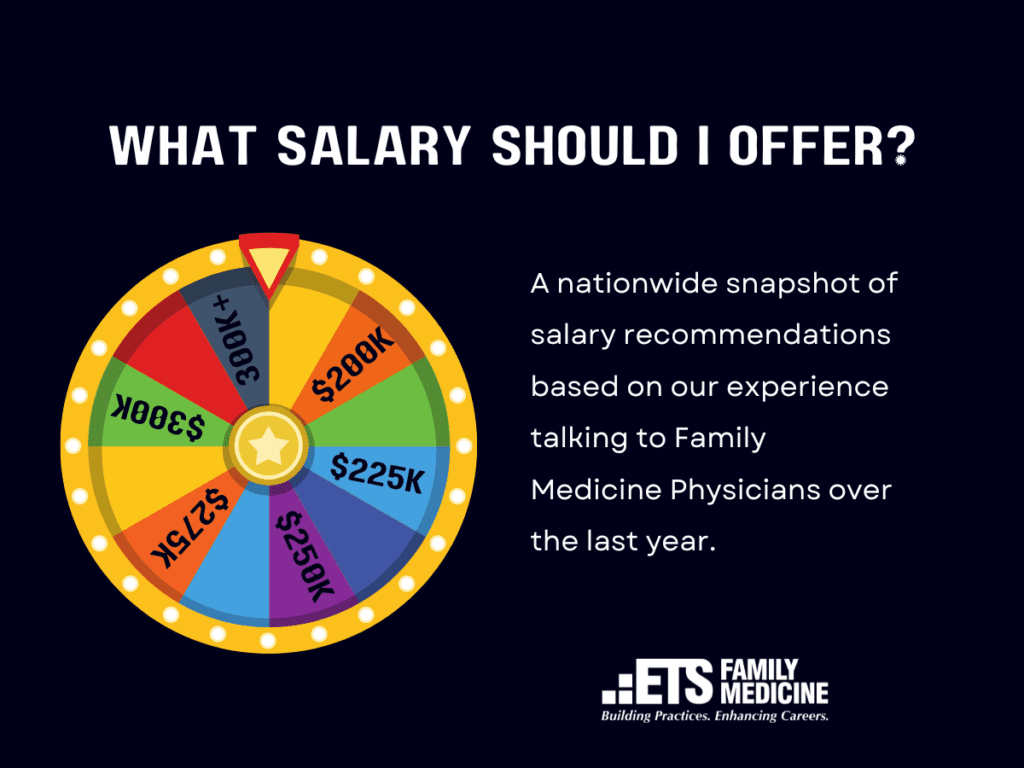 What Salary Should I Offer a new Doctor Candidate?